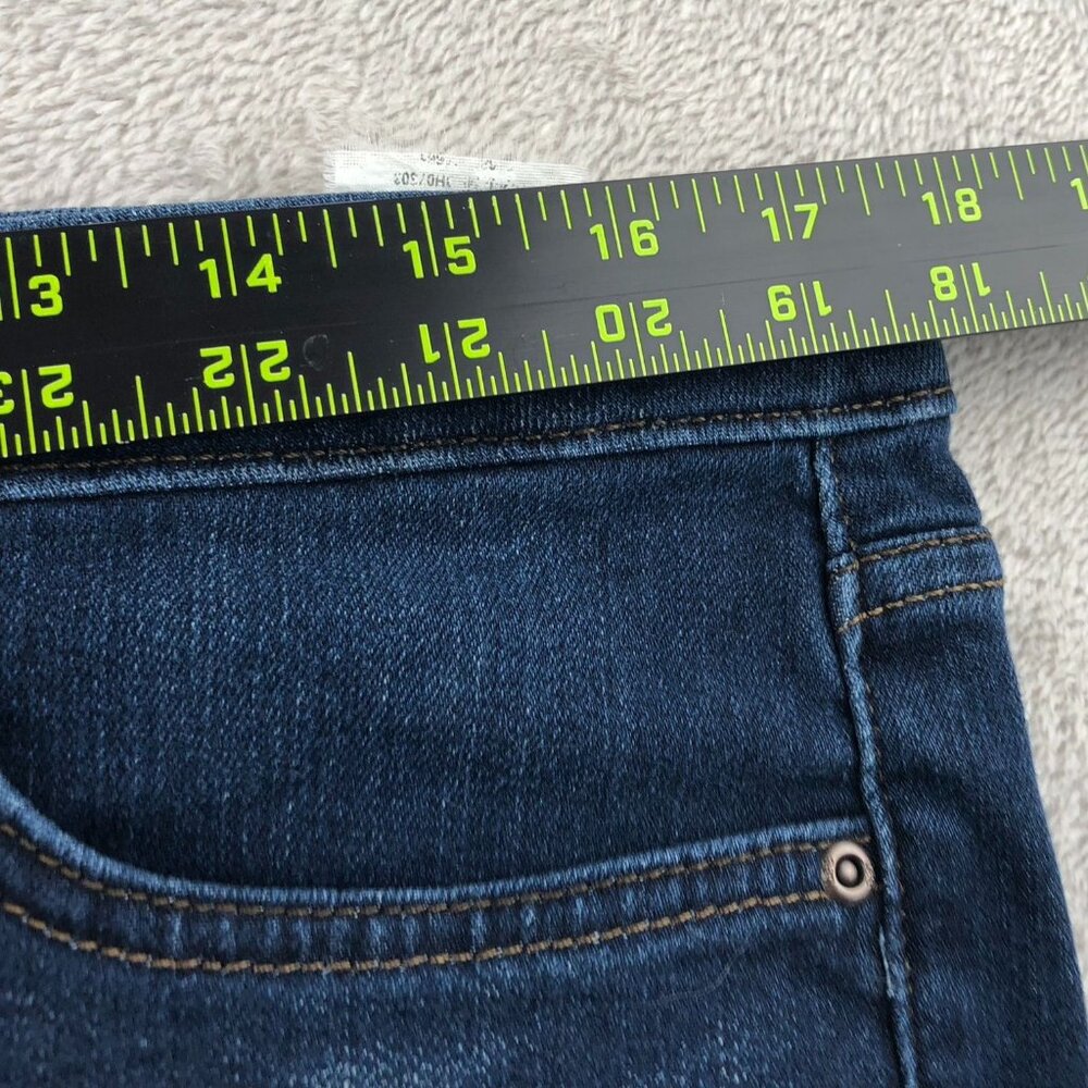 Lee Womens Jeans Size 14M Regular Fit Straight Leg Mid Rise Blue Denim Casual - Picture 5 of 15
